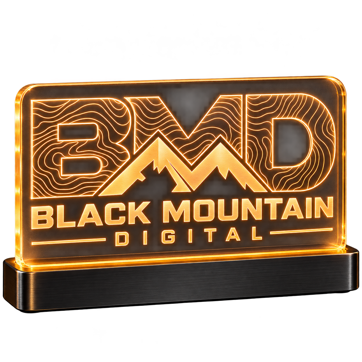 Custom acrylic LED sign